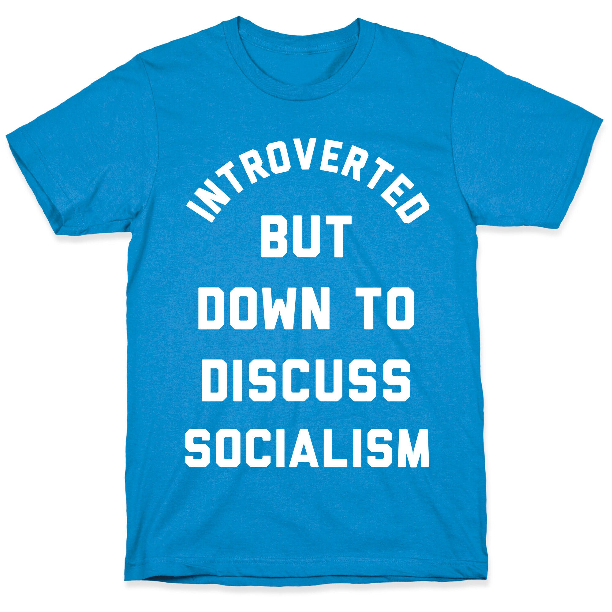 Introverted But Down To Discuss Socialism T-Shirt
